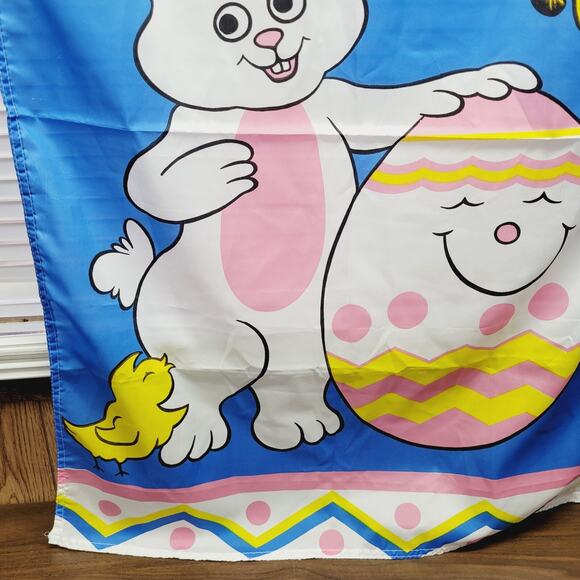 Easter Bunny Egg Home Garden Flag Banner Holiday Spring Outside Polyester 20x28 - Picture 5 of 10